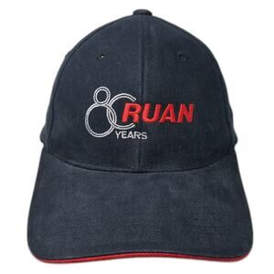 Ruan 80 Years Strapback Hat Solid Blue One Size Embroidered Sportsman